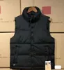 Gilet da uomo Gilet da uomo Disegni da donna Gilet invernale Gilet da uomo Gilet da uomo Piumino da esterno Caldo senza maniche Piuma Parka Capispalla NERO