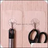 Kitchen Towel Hooks Strong Transparent Suction Cup Sucker Wall Hook Kitchen Towel Holder Bathroom Accessories Storage Hangers Shelf O Dhbn6