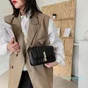 2022 neue Mode Abendtaschen Vintage PU Leder für Frauen Mode Kette Umhängetasche Umhängetasche Dame Trend Handtaschen und Geldbörsen 4 Farbe Top-Qualität