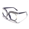 نظارة شمسية 2022 ريتو مربع النظارات البصرية إطارات الرجال نساء كريستال الفخامة العدسة واضحة العدسة
