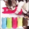 Juguetes para gatos, juguete de peluche para mascotas de 10 cm, lindo, suave, resistencia a la mordida, juguetes interactivos para gatos con hierba gatera, suministros para morder, entrega de gota 2021 Hom Dhlvh