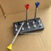 Kits de réparation de montre ensemble de 3 outils de réglage d'installation à la main avec 10 tailles et embouts remplaçables Kit de montage de poussoir