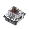 10Pcs 3 Pin KeyCaps Brown Mechanical Keyboard Switch For Cherry MX