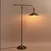 Lampy podłogowe Loft Industrial American w stylu Lampa LED LED do magazynu studium salonu sypialnia sypialnia łóżka Podłogi ruchome oświetlenie