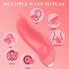 Sex Toy Massager Rabbit enorm tungdildo vibrator för kvinnor g spot slickar leksaker oral avsugning klitoris onanerar erotik6689040