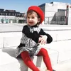 CAPS HATS Fashion Wool Baby For Girls Candy Color Elastic Spädbarn BERET Kids 14 år 1 PC 220914