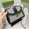 Evening Bags Mini Handbag Crossbody Bag Women Shoulder Bags Square Vintage ClassiStripe Woven Strap Double Letter Pattern Belt Buckle Design Cross Body Totes Purse