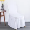 Крышка стулья Spandex retchable съемной анти-тихой столовой.