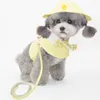 Собачьи воротники жгут жилет Pet Leash Hat Hat Cap Copum