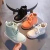 Stiefel Herbst britischen Stil Stiefel Jungen und Mädchen weichen Boden rutschfeste Mode Reißverschluss Baby Kleinkind Schuhe Schulschuhe 21-30 220913