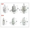 Lamp Holders 220V 110v E14 E27 M10 Socket Led Light Bulb Base Cap Head Power Holder Electric Pendant Screw Shade Converter O