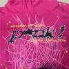 Hoodies pour hommes Sweatshirts Red Young Thug Angel Men Femmes 1 Qualité Printing Spider Web Pullover 220914