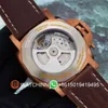 Designer Watch Luxury Watches for Mens Mechanical Wristwatch Movement 47mm Bronze Pam 7mn3