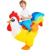 Special Occasions Kids Child Inflatable Rooster Costume Shark Animal Mascot Anime Dress Suit Halloween Party Cosplay Costumes for Boys Girls 220914