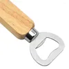 Party Favor Pack Of 25 Personalized Wooden Handle Bottle Openers Promotional Item Giveaway Customized Logo Beer Opener Free Engraving