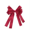 Clips de cheveux vintage Bow pour femmes Ribbon de mariage Ruban Épingles à cheveux coréennes Barrette Accessoires