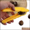 Other Kitchen Tools 2 In 1 Quick Chestnut Clip Walnut Pliers Metal Nutcracker Sheller Nut Opener Kitchen Tools Cutter Gadgets Drop De Dh1S5