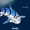 ElectricRC Animals Remote Control Shark Toy Robots RC Electric Sharks Barn Teksaker för pojkar Summer Swing Pool Water Ship Fish 220914