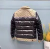 Jaqueta de New Men's Down Winter Loue Casal espessado espessa jaqueta de algod￣o quente Jackets de letra de luxo de luxo Outwea Tops