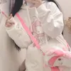 Kadın Hoodies Sweatshirts Kadınların Takipleri Houzhou Japon Tatlı Anime Hoodies Kızlar İçin Sonbahar Kış Kawaii Yumuşak Kız Uzun Kollu Karikatür Hoodie Kadınlar Casua