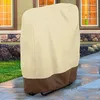 Sandalye kapak katlanır kapak oxford kumaş dayanıklı portatif bahçe UV dirençli koruyucu su geçirmez avlu recliner dış mekan mobilyaları