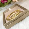 Diseñador de moda Pulsera de encanto de encanto fino joyas de primavera brazalete en forma de serpiente para mujeres oro encantador pareja amantes pulseras regalos de cumpleaños