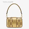 Evening Bags Golden Laser Baguette Bag Tote Shoulder Bags Crossbody Handbags Women Fashion Hollow Out Letter Handbags Purses Paper Clip Decoration Flap Wallet