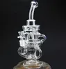 중력 Hookahs Recyler Dab Rig 소용돌이 소용돌이 유리 물 봉 담배 파이프 담배 오일 굴착 장치 dabs 기능 파이프