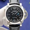 Часы Panerai швейцарского производства Спортивные часы PANERAISS Вращающийся безель Корона Зарубежные китайские часы Мужские водонепроницаемые наручные часы Нержавеющая сталь WN-FPON