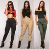 Women's Pants Women's & Capris Meihuida Women Casual Cargo Military Combat Leggings Jogging Trousers