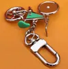 Designer Trend Mint Green Bicycle Key Rings High Quality Luxury Brand Metal Bike Bag Decoration Pendant Keychains Couple Gifts Keychain