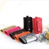 Key Wallets Portable Leather Housekeeper Holders Car Keychain Key Holder Bag Case Unisex Wallet Cover Simple Solid Color Storage Bags