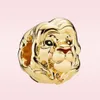 925 Silver Charms Lion Beads Original Fit Pandora Pendant Armband Women Jewelry Gift