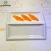 Melamine Dinnerware Placas Sushi Strip Plate Restaurante Japan Style com A5 Melamine Tableware