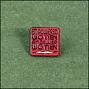 Pinos broches pinos de esmalte feminismo broches fortalecidos com mulheres que defendem o presente de jóias da igualdade para amigos 6119 Q2 Drop Deli dhra5