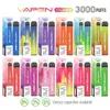 Authentic VAPEN CUBE 3000Puffs 2% 5% Nic Disposable Vape Pen Device Electronic e cigarettes Kits 8ML Capacity 1000mAh Battery Pre-Filled Bars Vaporiezer Pure Taste