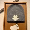 Diseñador Gombado de punto de punto Geanie Skul Gaps for Man Woman Sombreros de invierno 6 Color de calidad superior