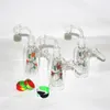 narghilè Raccogli cenere in vetro di grandi dimensioni per pipe ad acqua in vetro Reclaim Lacunaris Inline due favi Ashcatcher in 14mm o 18mm