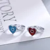 Öppen lyxdesignring av högsta kvalitet kärleksdesignringar för parälskare Ring modesmycken