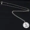 Commemorative coin necklace Queen Elizabeth II alloy pendant necklace