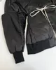 Femmes bas Parkas début automne niche mode couture cordon cravate taille demi col roulé doudoune 220914