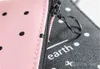 Potloodzakken Home Populaire schattige roze potloodkast voor meisjes kawaii zwart witte stip pu lederen penzak briefpapier zakje kantoor schoolbenodigdheden zakka escolar