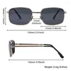 Solglasögon Square Night Vision Folding Portable Driving Glasses Pochromic For Men Polarized5794721