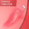 Sex Toy Massager Rabbit Huge Tongue Dildo Vibrator for Women g Spot Licking Toys Oral Blowjob Clitoris Masturbating Erotic