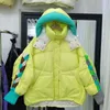 Dames Down Parkas Winter Women Fashion Patchwork White Duck Jacket Vrouwelijk Hapleed Warm Dikke Veer Uitkering S471 220914