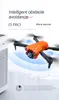Electric RC Aircraft i3 Pro RC Drone 4K HD Dual Camera Drones Hinder Undvikande med optiskt fl￶des Quadcopter RealTime Transmission Helicopter Toys