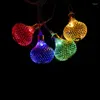 Saiten Laterne Urlaub Beleuchtung Gold Farbe Metall LED Fee Lampen Indoor Party Hochzeit Mädchen Zimmer Decoraton Lichter IY310224