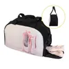 Süblimasyon omuz çantaları boş diyler boşluklar yoga çantası tek tutamaç seyahat depolama torbası büyük depolama çantası f0915