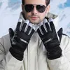 Gloves Cycling for Men Touch Screen Outdoor Jogging Skiing Hiking Running Waterproof Winter Snowboard Glove