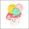 Pins Brooches Customized Brooch Animal Custom Enamel Pin Cartoon Alloy Creative Men Women Jewelry Balloon Whale Cactus Bk Hard Brooc Dhea8